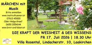 Märchenerzählabend Villa Rosenthal Laakirchen