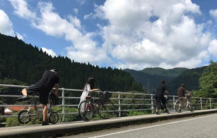 宿泊者限定のレンタル自転車を開始。