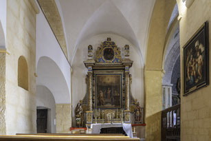 Im Innern der Église Saint-Victor de Castellane