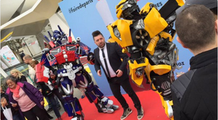 transformers animation foiredeparis , chris marques , paris 