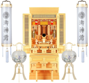 神道用盆提灯 伽楠 かなん
