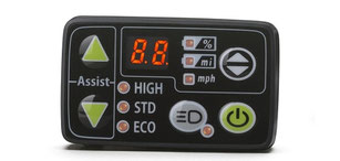 Die Yamaha LCD Anzeige zeigt dem Fahrer die wesentlichen Fahrdaten