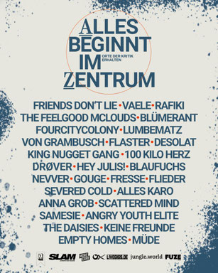 Charity Konzertreihe "ALLES BEGINNT IM ZENTRUM"