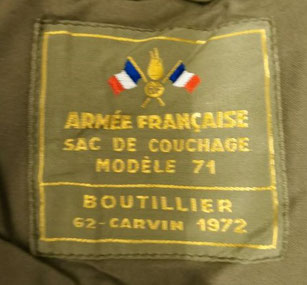 Sac modèle 1971 produit par Boutillier en 1972