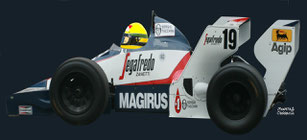Ayrton Senna by Muneta & Cerracín