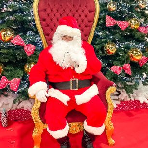 Père Noël au Centre Commercial Moléon à Langon