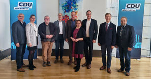 BDF NRW zu Gast bei der CDU Fraktion im NRW Landtag (Foto © Fred Hansen)