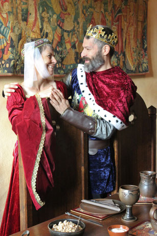 sejour insolite et historique - Salle de gardes medievale au chateau-fort de Tennessus