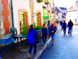 heute ist Vezelay ein beliebtes Touristenziel