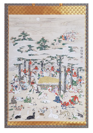 寳珠院涅槃図