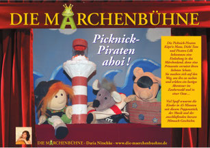 Die Märchenbühne Dortmund Plakat Picknick-Piraten ahoi!