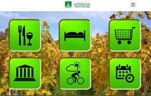 Tourist App Külsheim (ideal für Mobiltelefone)