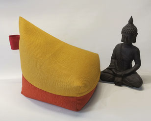 Zipfel Meditationskiissen, Yogakissen. Besonders vielseitig und bequem.