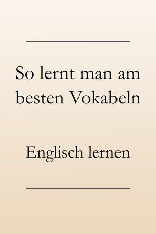 Richtig lernen: Tipps für erfolgreiches Vokabeln lernen.