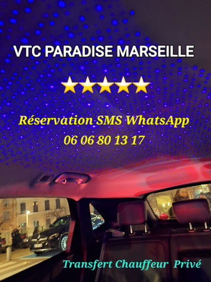 VTC Marseille,  Taxi Marseille,  chauffeur privé 