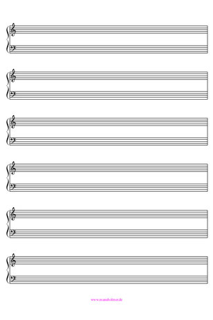 Blanko Notenblätter - Manu Holmer - Schlagzeug- und Wortspielerin