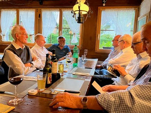 Meist zufriedene Gesichter – das Hungergefühl ist sichtbar!