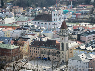 Passau vue de la citadelle