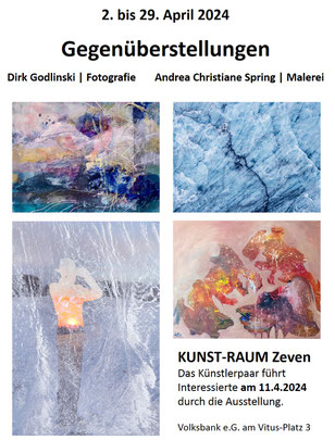 Godlinski & Spring neue Ausstellung in Zeven vom 2. bis 29. April 2024