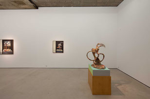 2014 "9 hypertroph-kontemplative Ölmalereien und eine sportliche Skulptur", Loock Galerie, Berlin