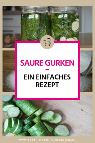 eingelegte gurken, salzgurken einlegen