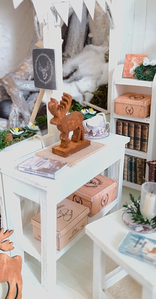 Miniatur-Hirschfiguren basteln