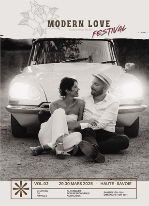  Modern Love le Festival du Mariage Alternatif & Eco Responsable à Thonon - 29 et 30 Mars 2025