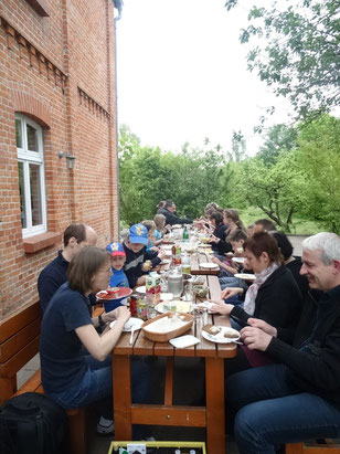 beim Essen