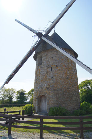 Le moulin à vent du Cotentin.