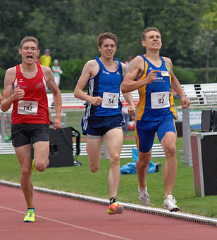 Malte Stockhausen (Mtte) ist in Top-Form und geht im 2000-m-Hindernislauf der U20 an den Start. (Foto: Bernfried Knipping)