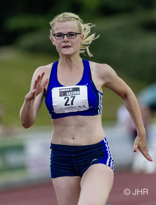 Nicole Pollmann errzielte mit ihren Staffelpartnerinnen in 48,18 Sekunden einen starken vierten Platz über die 4x100 Meter. (Foto: Jan-Hendrik Ridder)
