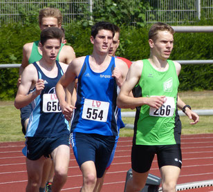 Janek Betting (554) lief in 9:29,07 Minuten zu Gold.
