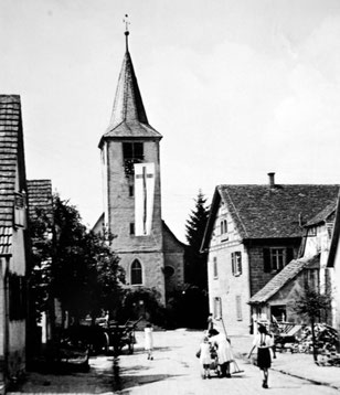 Waldenserkirche in Großvillars