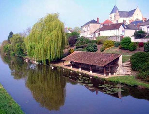 Le lavoir restauré de Chécy (Loiret)