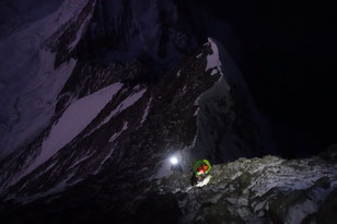 Täschhorn, Dom, Täschhorn-Dom Überschreitung, Täschhorn Dom-Überschreitung, Alphubel, Eisnase, Mischabeljoch Biwak, Mischabeljochbiwak, Mischabelgrat, Täschhorn NNE Grat, Dom S Grat