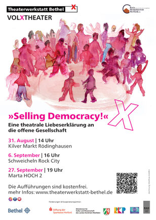 Plakat von Selling Democracy