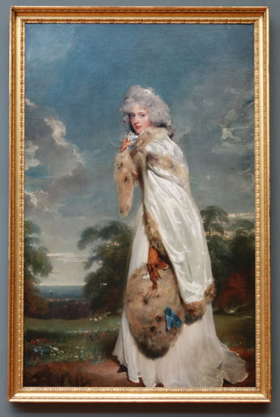 'Elizabeth Farren' (Irish Actress), Sir Thomas Lawrence, c. 1790, Metropolitan Museum of Art. Photo: Epochs of Fashion