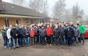 Wandervögel in Aktion