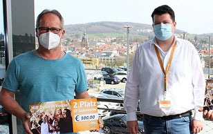 v.links: Alfred Erfurt, SF Güdesweiler, Mitarbeiter Globus
