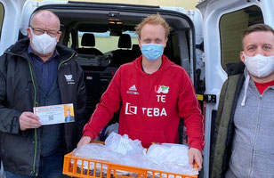 v.l.Andreas Wita, Tobias Erfurt, Marc Wita aus Güdesweiler