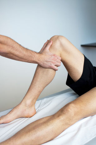 Fisioterapia aplicada en rodilla