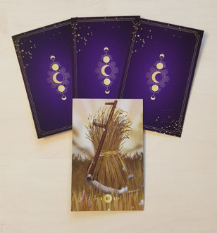 Lenormand Orakel Karte - Die Sense