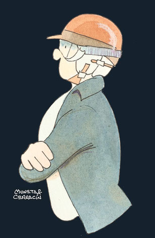 Juan Manuel Fangio by Muneta & Cerracín