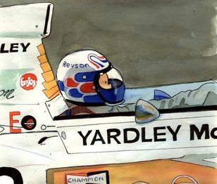 Peter Jeffrey Revson by Muneta & Cerracín