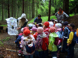 Berggeist mit Schatzkarte