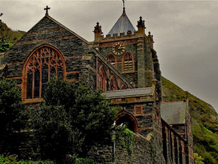 neugotische St. John Cathedrale von Barmouth  