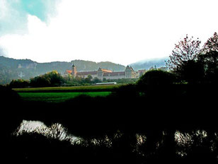 Kloster Beuron - direkt an der noch jungen Donau