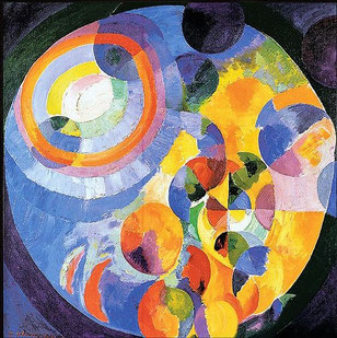 Formes Circulaires, Robert Delaunay 1912 Wo immer das Motiv des Kreises auftaucht, ob in alten Sonnenkulten, religiösen Darstellungen, Mythen oder Träumen, immer weist es auf das Leben in seiner ursprünglichen Ganzheit hin.