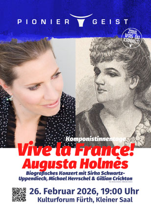 Gillian Crichton und Augusta Holmès. Foto: Christine Schneider