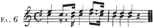 F. Sor: Guitarre-Schule. 1831. Ex. 6.